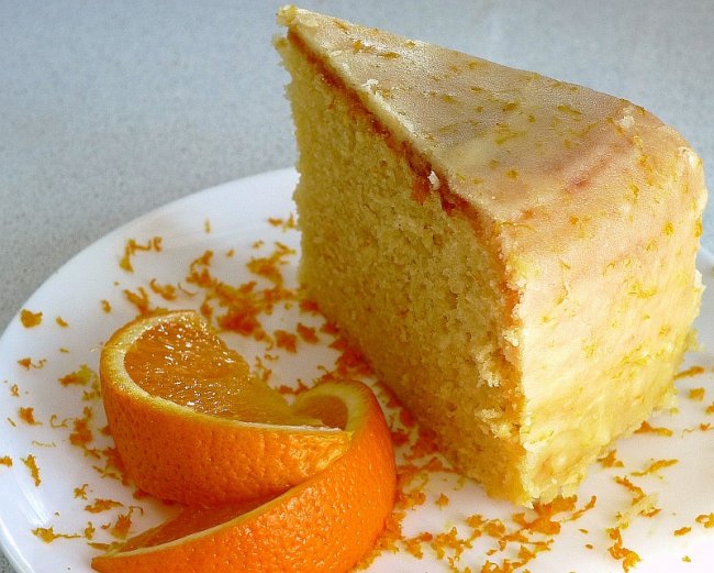 Апельсиновый кекс в мультиварке